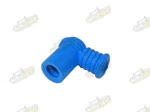 Fajka na sviečku s matkou modrá