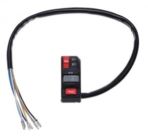 Prepínač smeroviek + klaksón univerzál 22mm