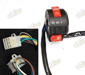 Prepínač svetiel ATV 110 verzia4 3x3 Prepínač svetiel ATV 110 verzia4 3x3