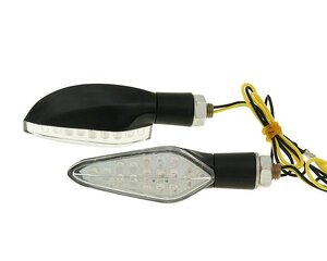 Smerovky Set M10 LED Shadow BLACK