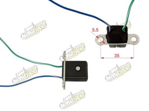 Snímač iskry olejotesný impedancia cca 142ohm Keeway Speed125