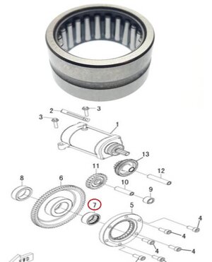 Ložisko ihličkové RNA49/22 30401-02800