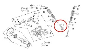 Sací ventil na motor SMC Jumbo 30014711-JOW-00 Sací ventil na motor SMC Jumbo 30014711-JOW-00