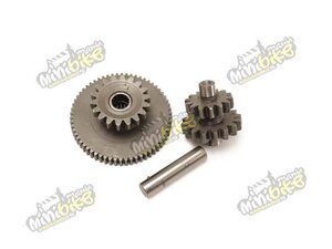 Štartovacie koliesko s ložiskom 62/18z +16/14z