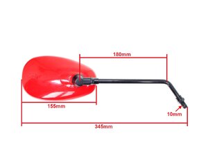 Zrkadlo pre Bashan 200 ATV E4 M10