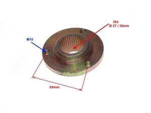Držiak zadného brzdového kotúča pre Shineray XY300STE 20762112