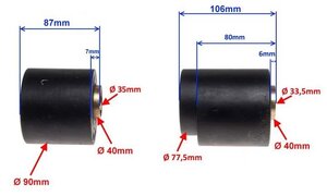 Náboj zadnej osky aj pre Shineray 250 ST-9E