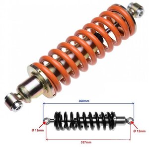 Tlmič 337mm zadný aj pre ATV Shineray XY200ST-9