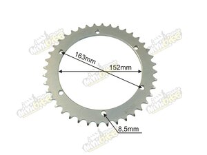 Rozeta 40z na reťaz 520 SMC Jumbo 42812-RAM-00