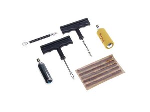 Súprava na opravu bezdušových pneumatík s CO2