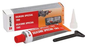 Tesniaci silikon Würth špeaciál 180 70ml transparentný