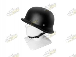 Prilba nemecká armáda čierna matná -XXL