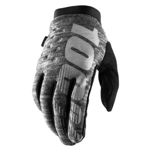 Rukavice 100% "BRISKER" COLD WEATHER HEATHER GRAY XL