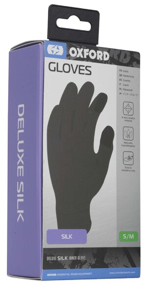 Rukavice Oxford hodvábne termo S/M