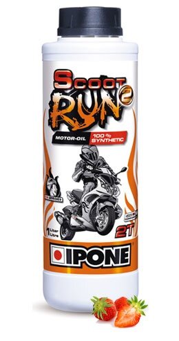 Olej IPONE Scoot RUN 2T jahodová vôňa