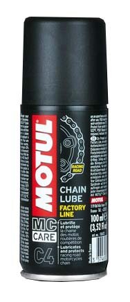 Sperj na reťaze C4 MOTUL Chain Lube Road+ 100ml