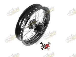 Koleso zadné CNC LXR 1.85x12 pre PisterPro