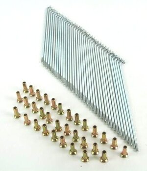 Špice - výplet pre koleso 17" Betka 3,2x161/160,5mm 36ks Špice - výplet pre koleso 17" Betka 3,2x161/160,5mm 36ks