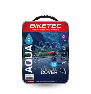 Plachta na endurá a vačšie motocykle s kufrom Aquatex XL 277x103x141x55x130cm