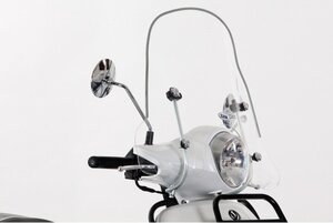 Plexi sklo pre SYM Fiddle III 50-125ccm Small 50/35cm