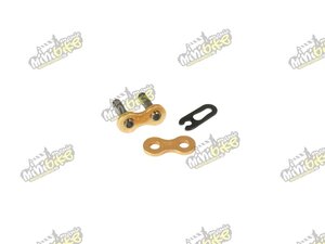 Reťazová spojka pre reťaz DID 428NZ-FJ zlatá Reťazová spojka pre reťaz DID 428NZ-FJ zlatá