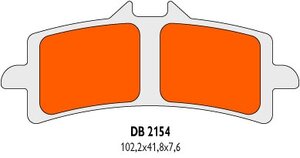 Brzdové obloženie Delta Braking DB2154RDN DB2154RDN