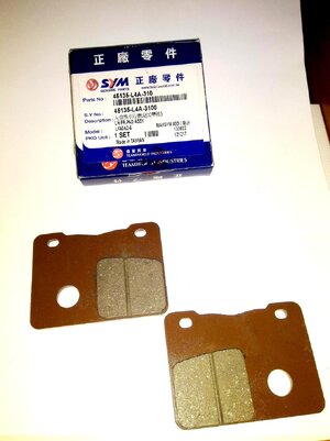 Brzdové obloženie SYM MaxSym400 600