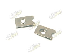 Matica plechová pod plast pre skrutku M6