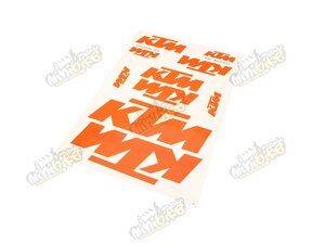 Nálepky KTM 35x25cm Nálepky KTM 35x25cm