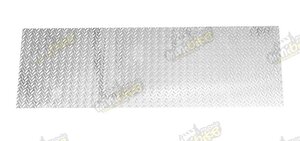 Plech hliníkový 50x17cm vhodný na optický tuning