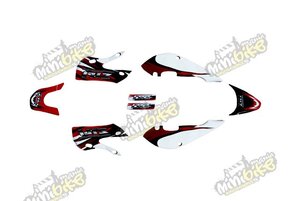 Polepy KLX Zili červené 45011036 Polepy KLX Zili červené 45011036