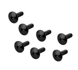 Skrutka M6x20mm alu čierna cena za 10kusov