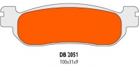Brzdové obloženie Delta Braking DB2051RDN