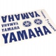 Nálepky Yamaha modré 34x24cm