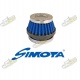 Vzduchový filter SIMOTA flat 45° 24mm