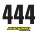 Štartovacie čísla BlackBirdRacing 13x7cm čierne - 4