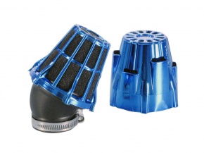 Vzduchový filter Polini Blue Air Box 32-42-46mm 30°