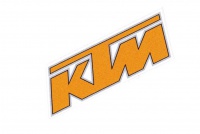 Nálepka KTM 15x5cm Orange