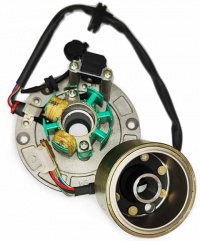 Stator pre pitbike s motorom ZS155 pre digitálne zapaľovanie