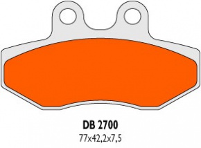 Brzdové obloženie Delta Braking Sinter DB2700SRN