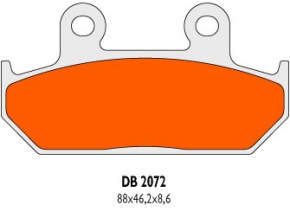 Brzdové obloženie Delta Braking Sinter DB2072RDN