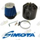 Filter vzduchový SIMOTA 42mm priamy karbón