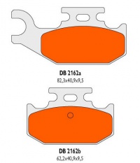 Brzdové obloženie Delta Braking Sinter DB2162QDN