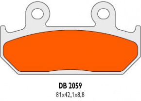 Brzdové obloženie Delta Braking Sinter DB2059RDN