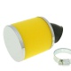 Vzduchový filter molitan žltý 28mm/35mm 45°