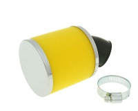 Vzduchový filter molitan žltý 28mm/35mm 45°