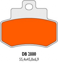 Brzdové obloženie Delta Braking Sinter - DB2880RDN