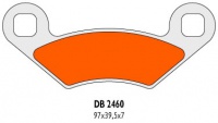 Brzdové obloženie Delta Braking Sinter DB2460QDN