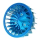 Ventilátor - modrý - Minarelli ležatý, Keeway, CPI, 1E40QMB
