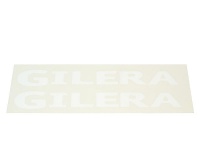 Nálepka Gilera [logo] - čierne - 2ks